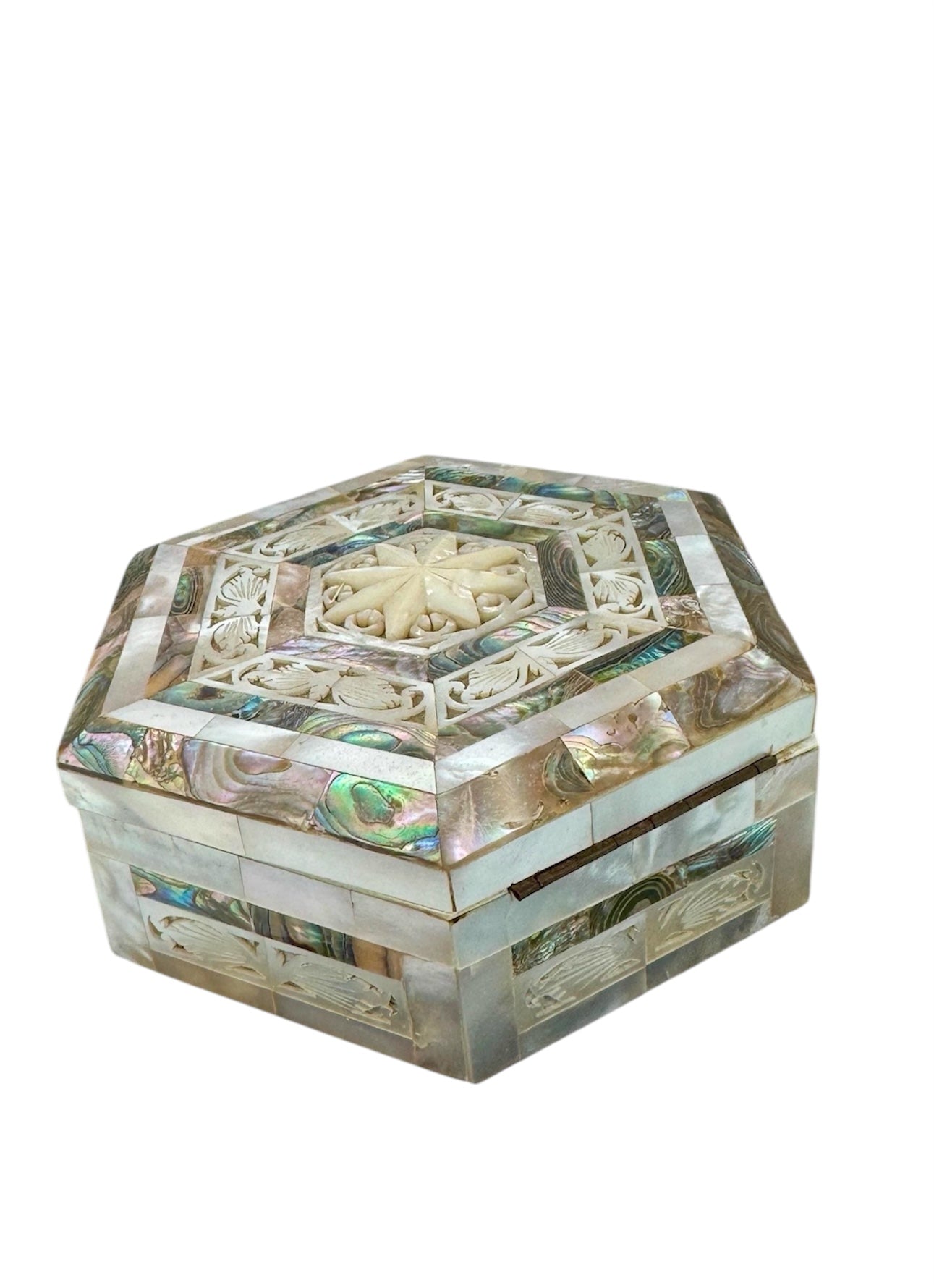 Mother of Pearl Jewelry Box