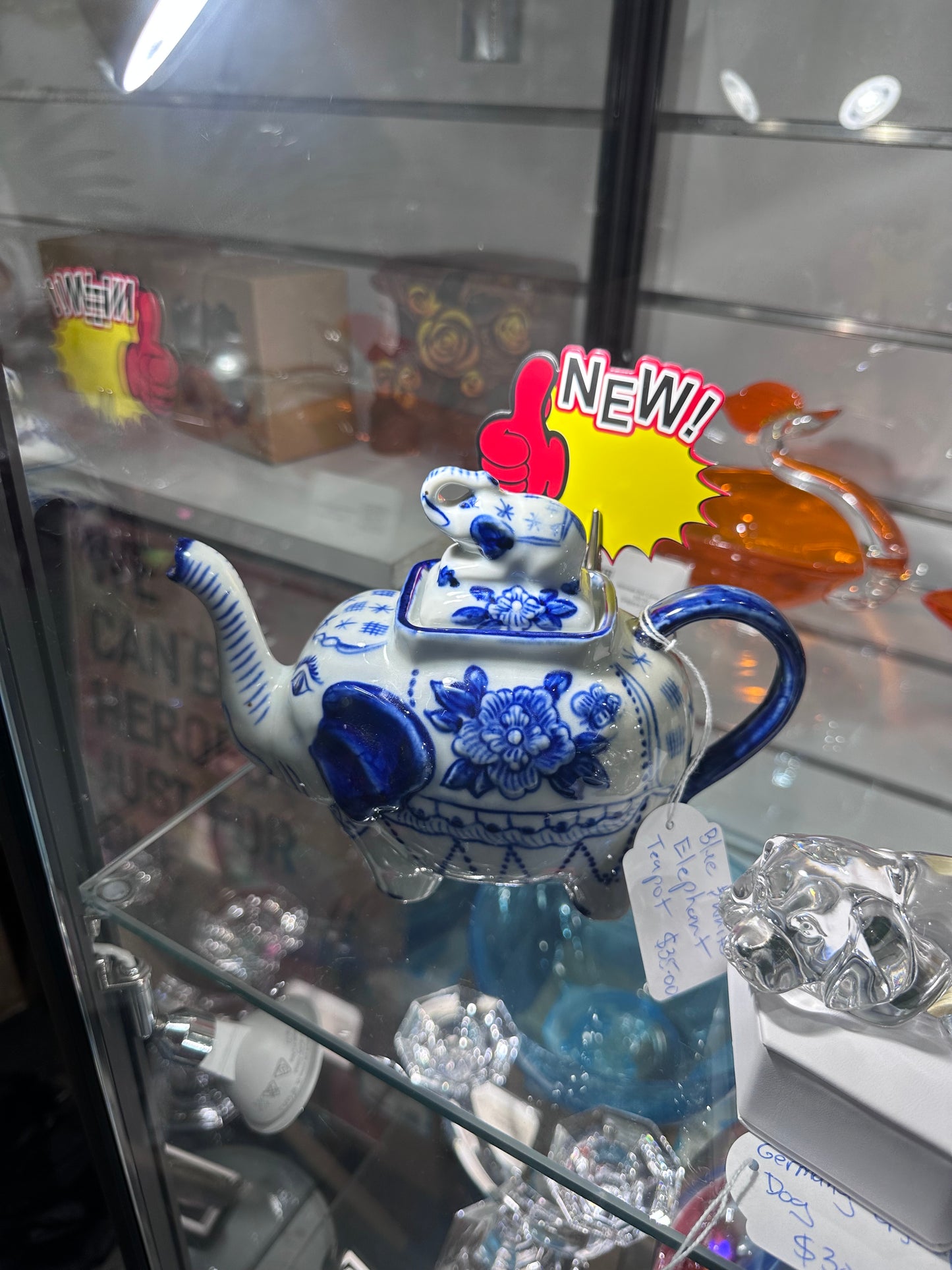 Ceramic Elephant Tea Pot