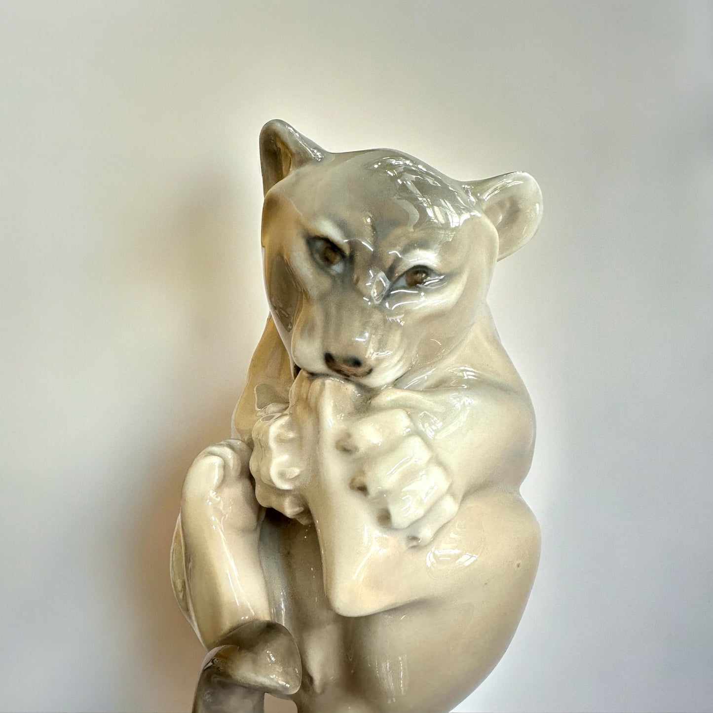 lion cub by knud kyhn 1966 for Royal COPENHAGEN 2596