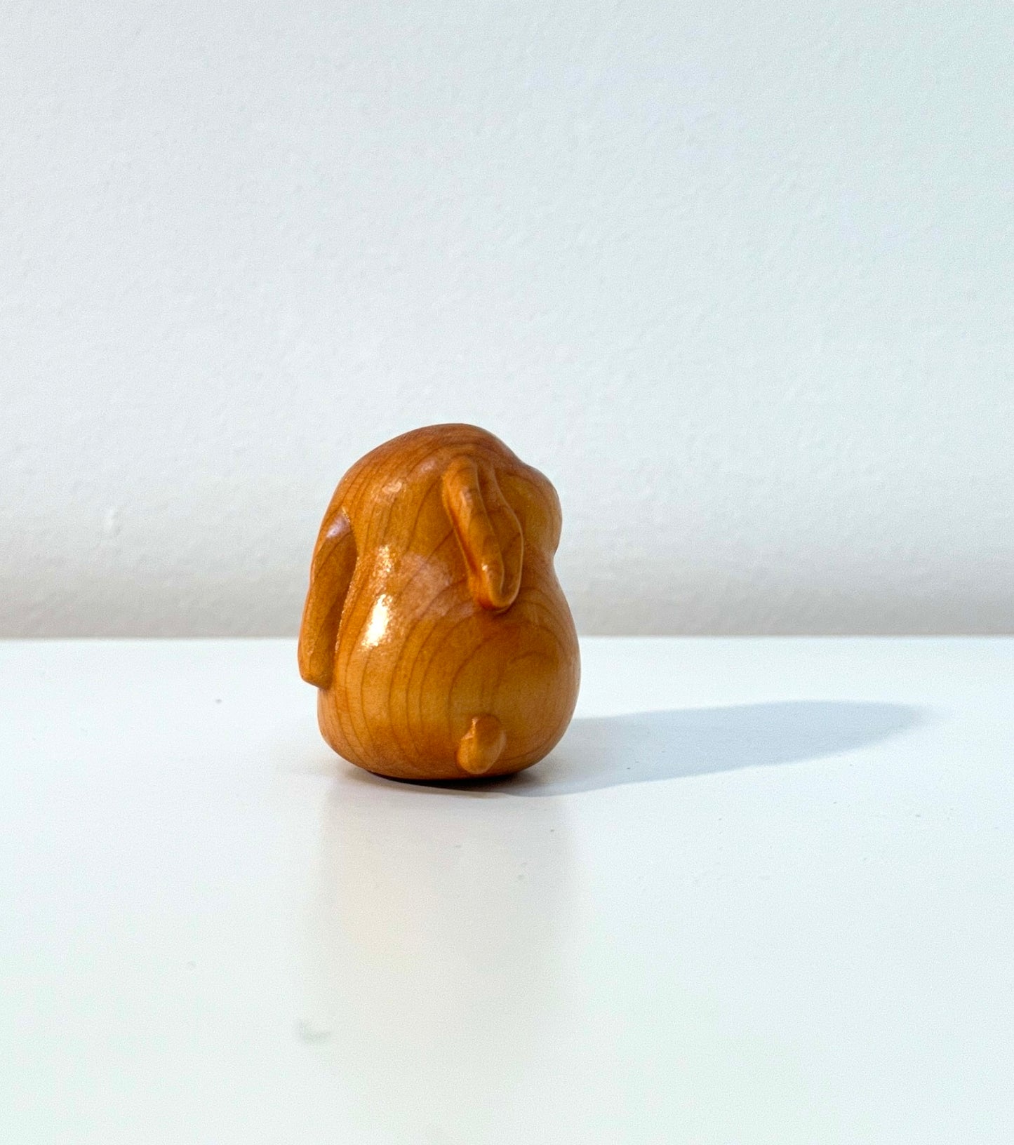 Cute Wooden Bunny w. Heart