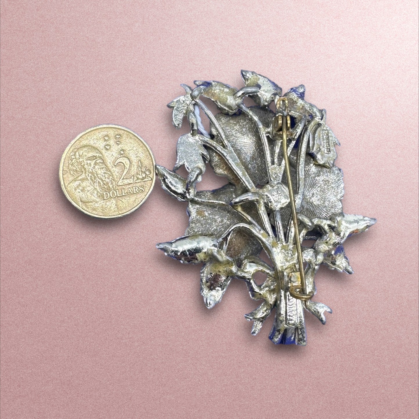 Pansies Brooch