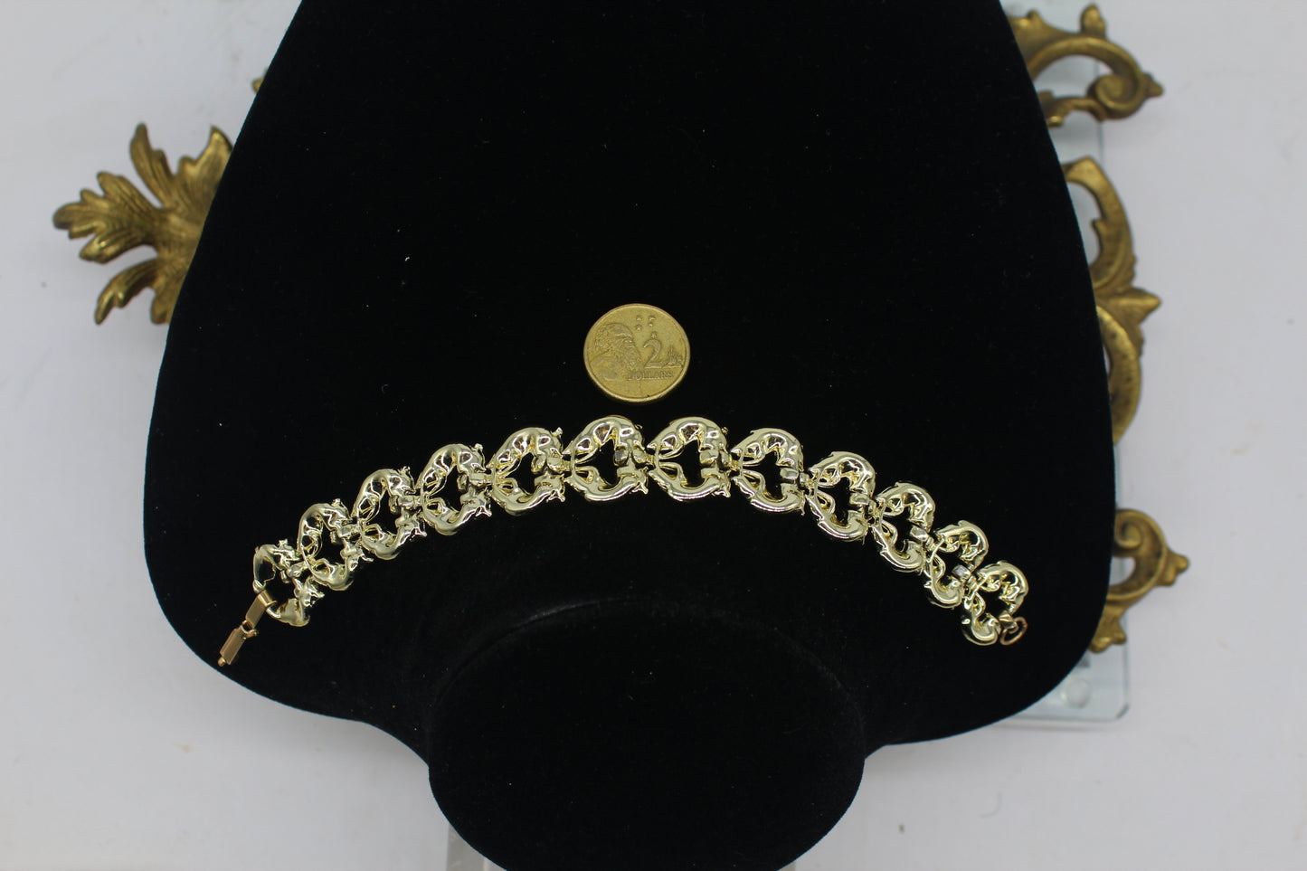 Aurora Bodealis Rhinestone Bracelet