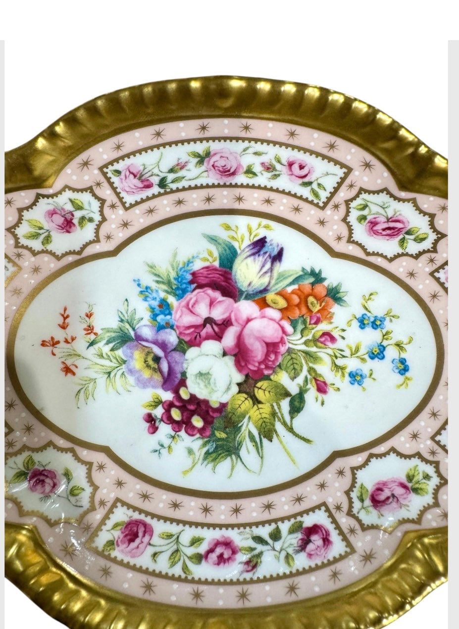 Royal Crown Derby 250th Anniversary Tray with Certificate
