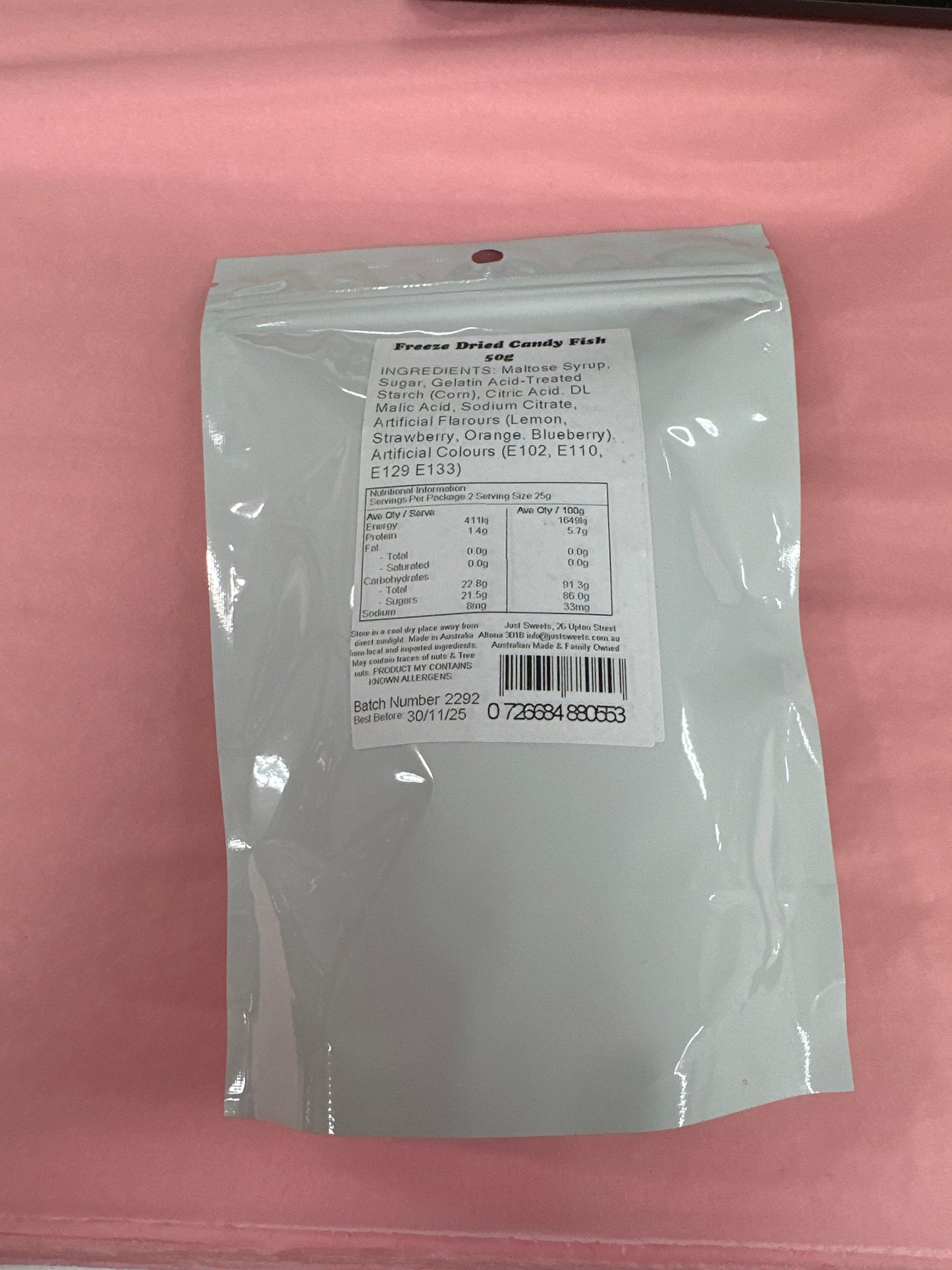 Freeze Dried Candy Fish