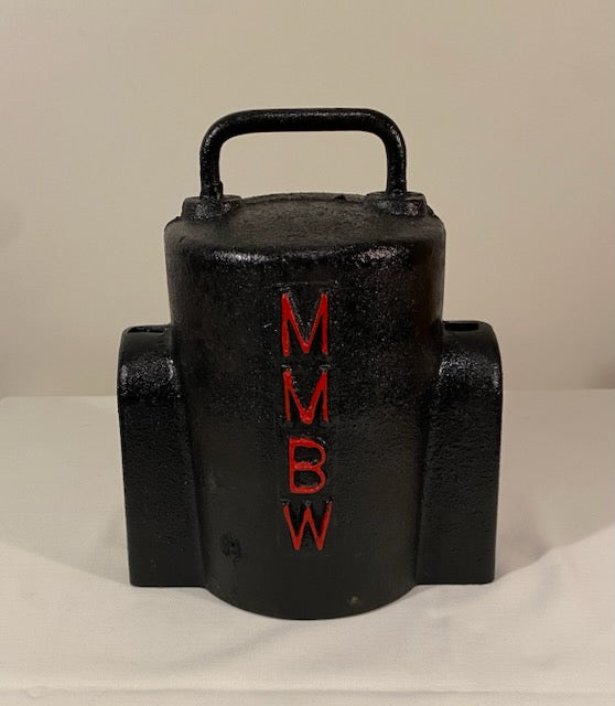 Black Painted water meter Cover/ Door Stop