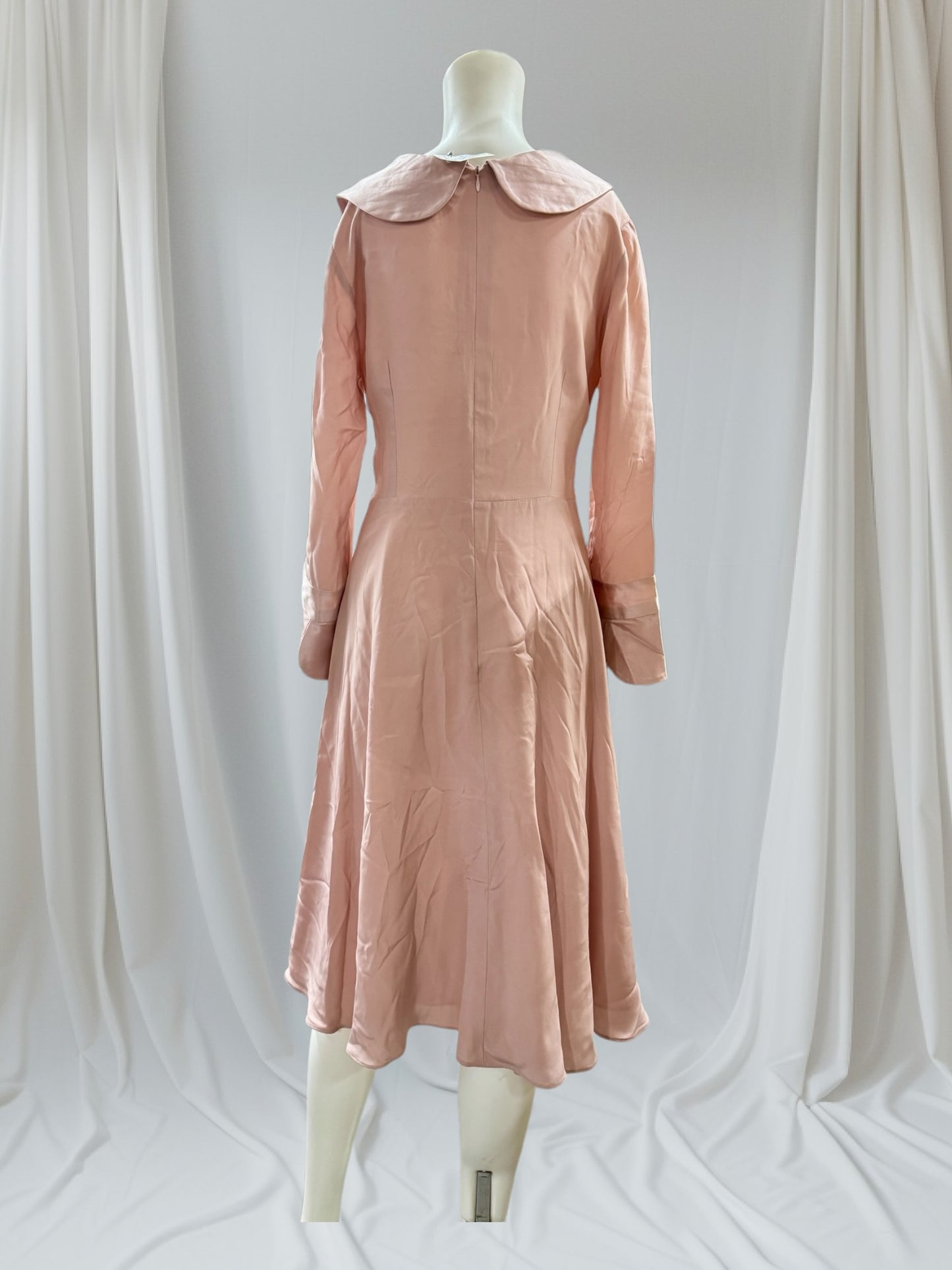 Musky pink Satin dress