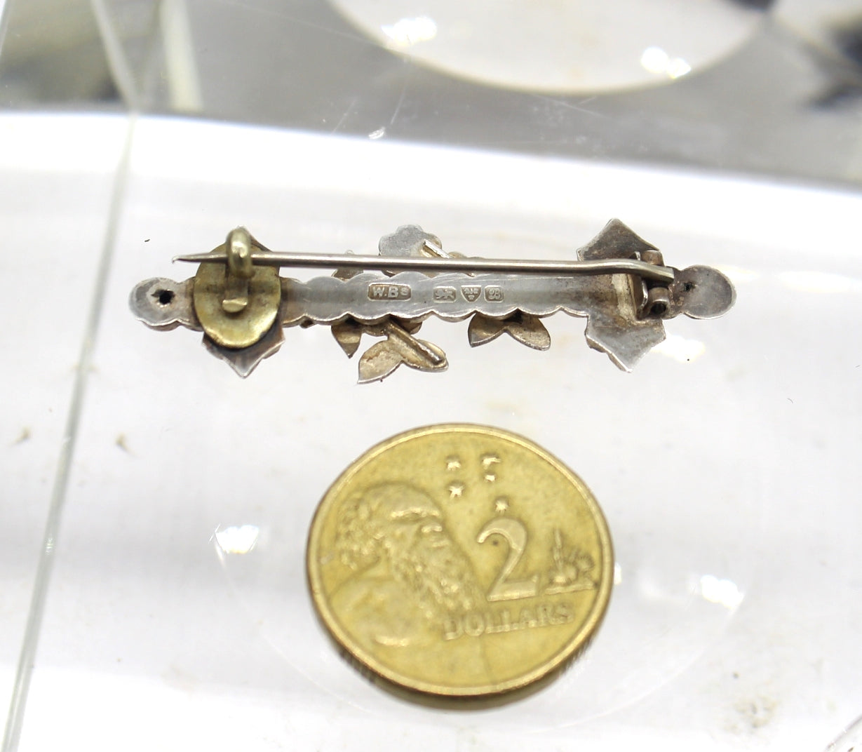 Hallmarked Sterling Silver Brooch