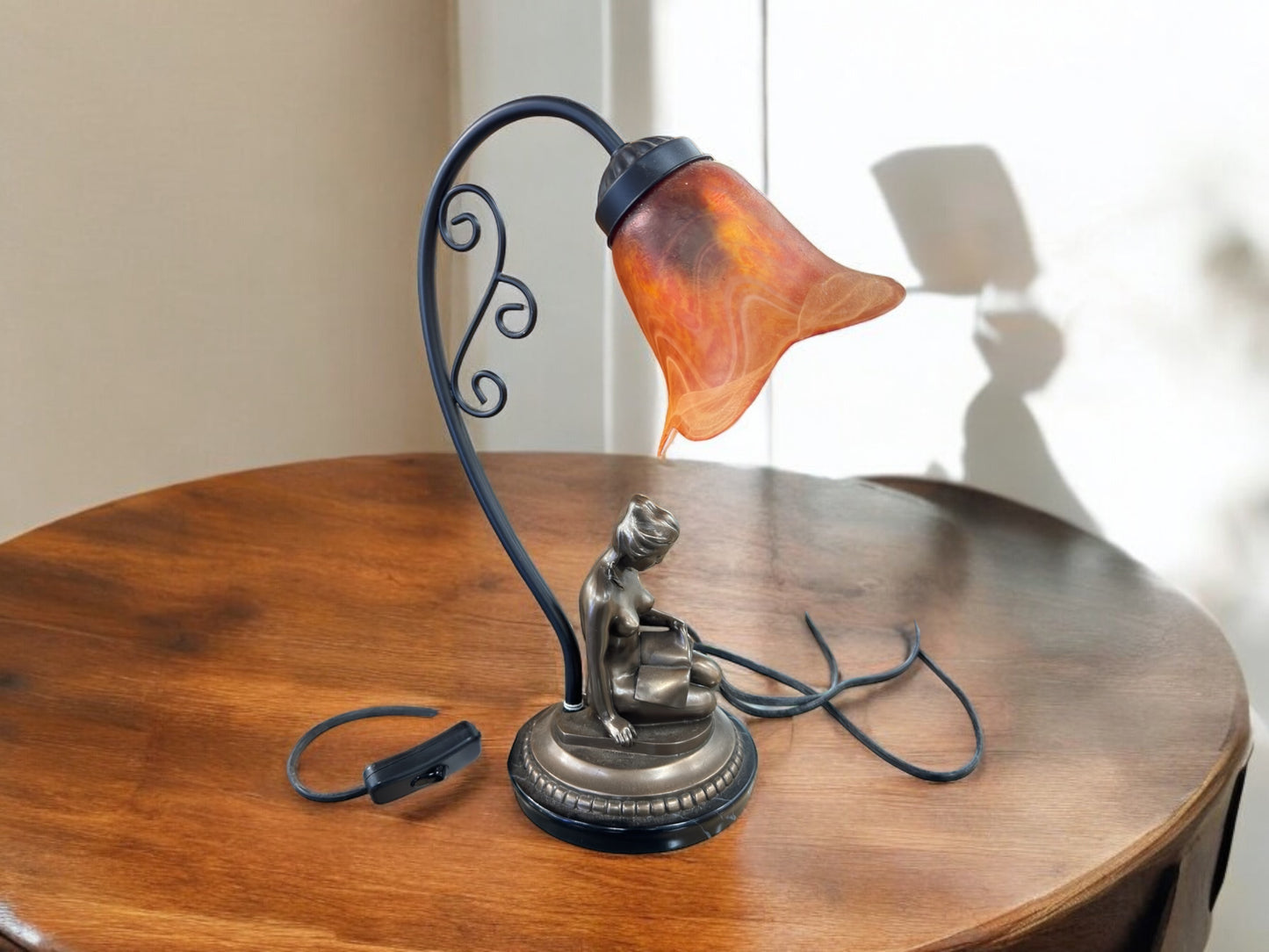 Cold Cast Bronze Lamp