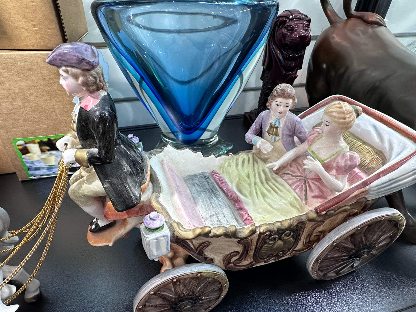Japan Horse & Cart Music Box