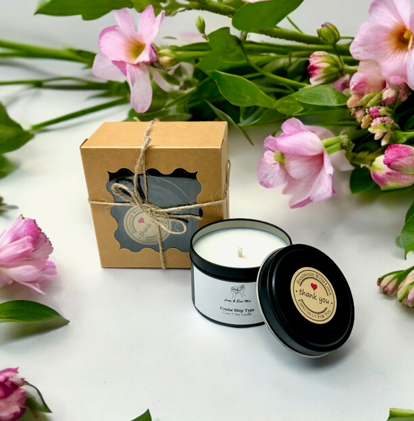 The Cruise Ship Type Coco +Soy Candle