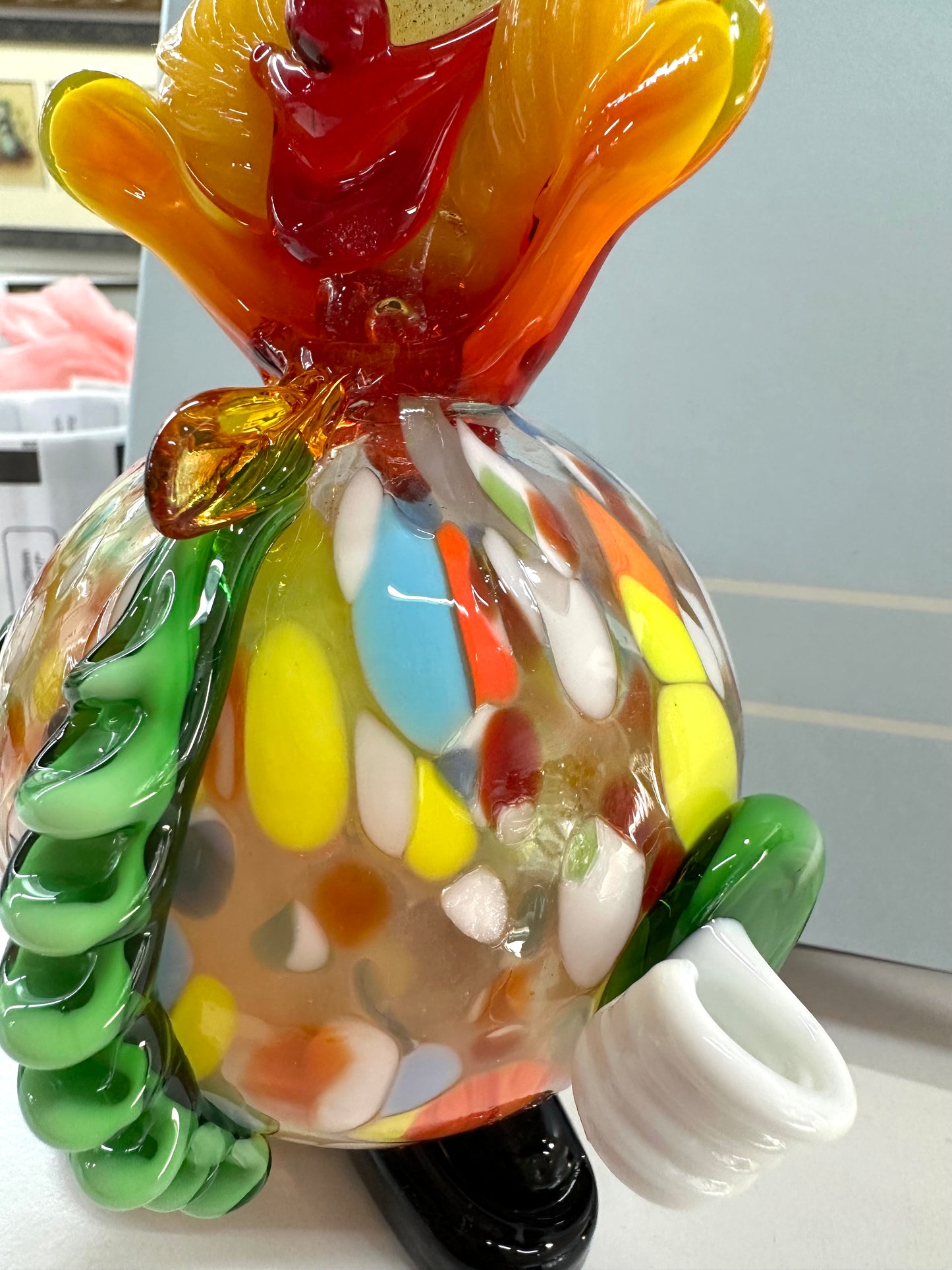 Murano Fat Multicoloured Clown