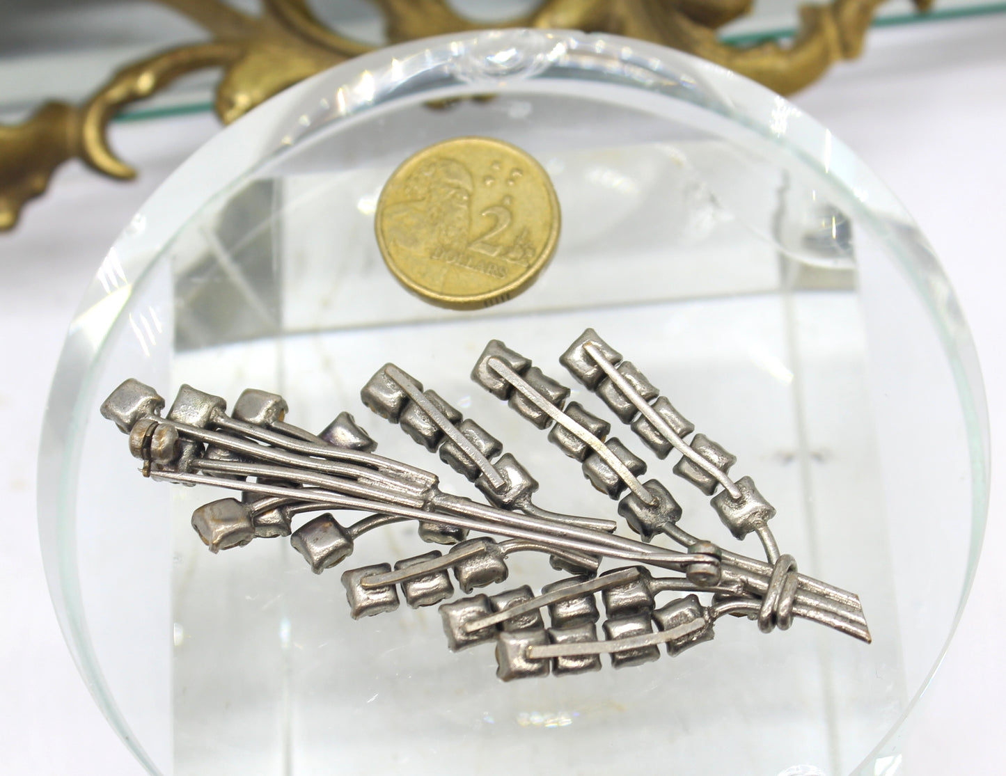 Vintage 1940s Reinestone
