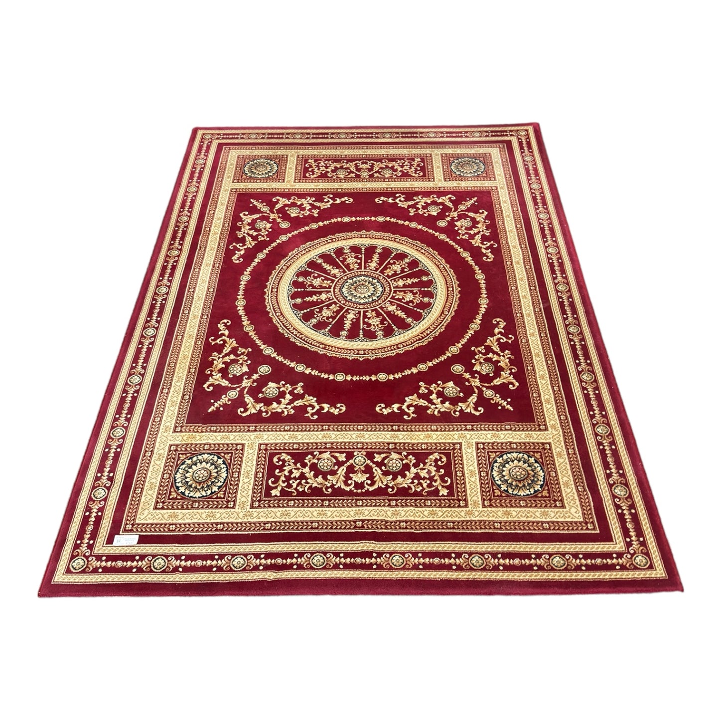 2M*3M Vintage Bordeaux Belgium Rug