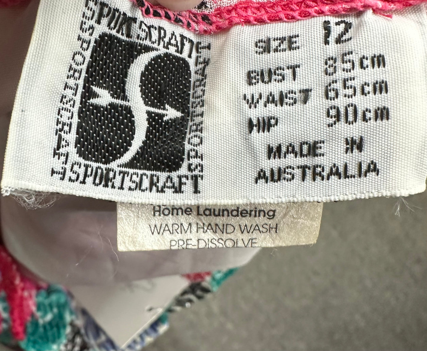 Green Shapiro Cotton Top + Sportscraft Skirt , Made in Australia