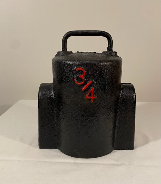 Black Painted water meter Cover/ Door Stop