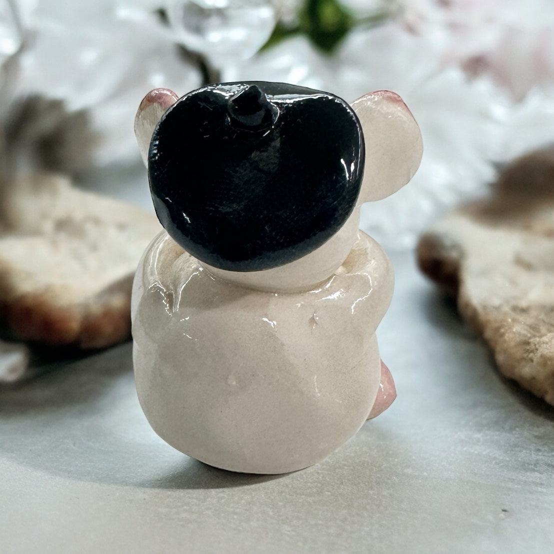 Pottery Mouse w/ Beret