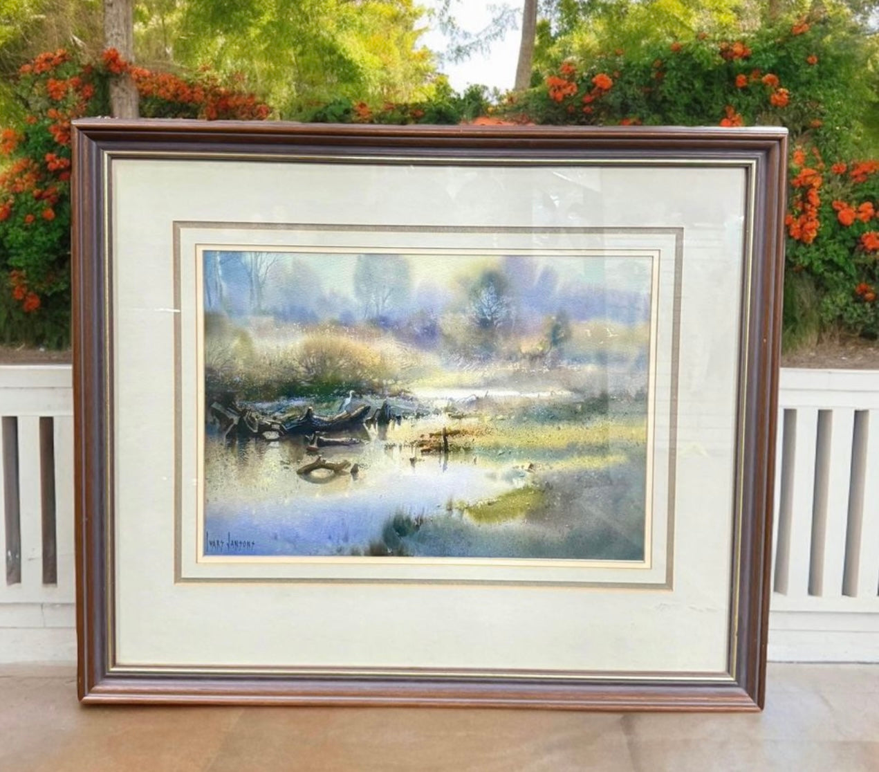 Ivars Jansons , Listed Artist, 1939-2017 . 66cm x 76cm