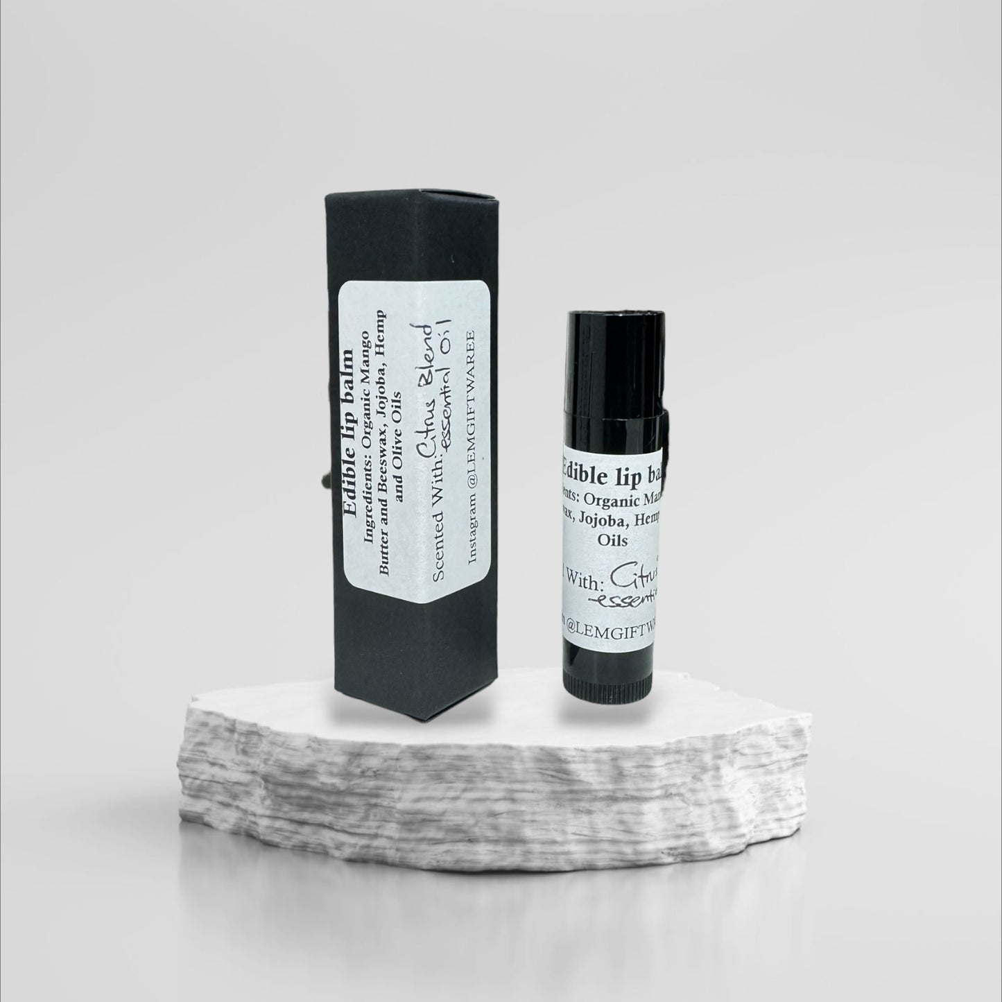 Edible Lip Balm Citrus Blend