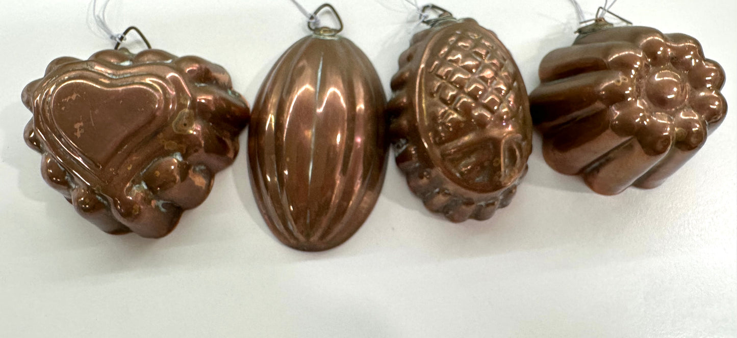 Copper Jelly Moulds , Choose your favourite one