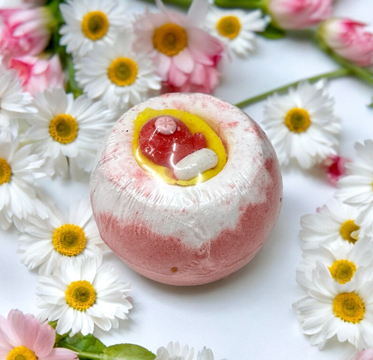 Small Kids Bath Bomb with Little Toy to keep