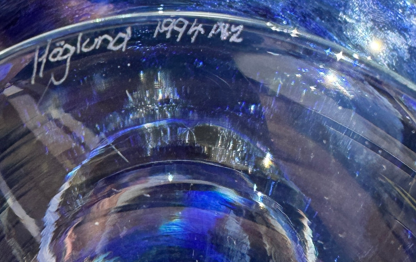 Höglund Studio Glass Comport