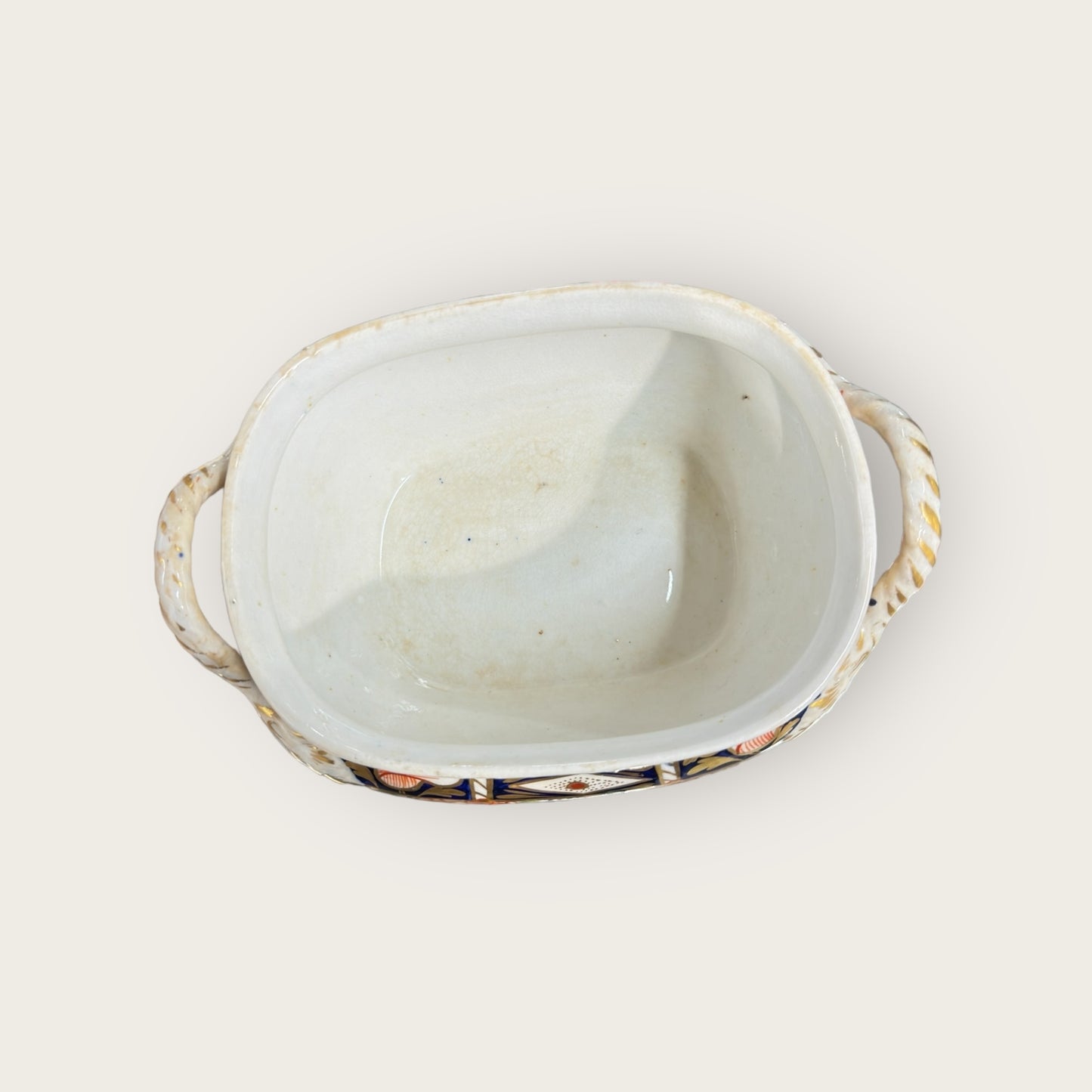 Nottingham Road Derby c1790-1825 Open Sugar Bowl, Stamped