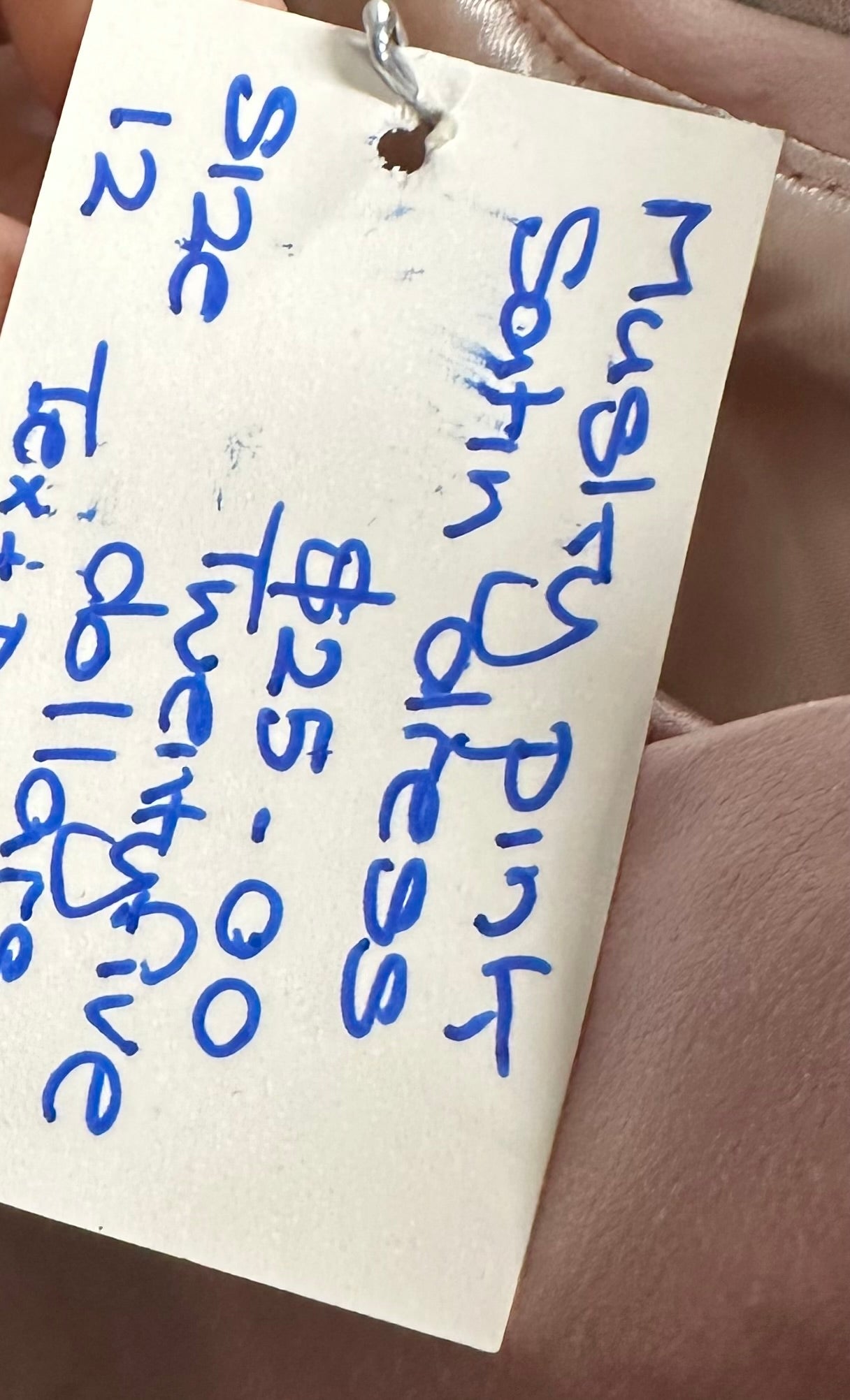 Musky pink Satin dress