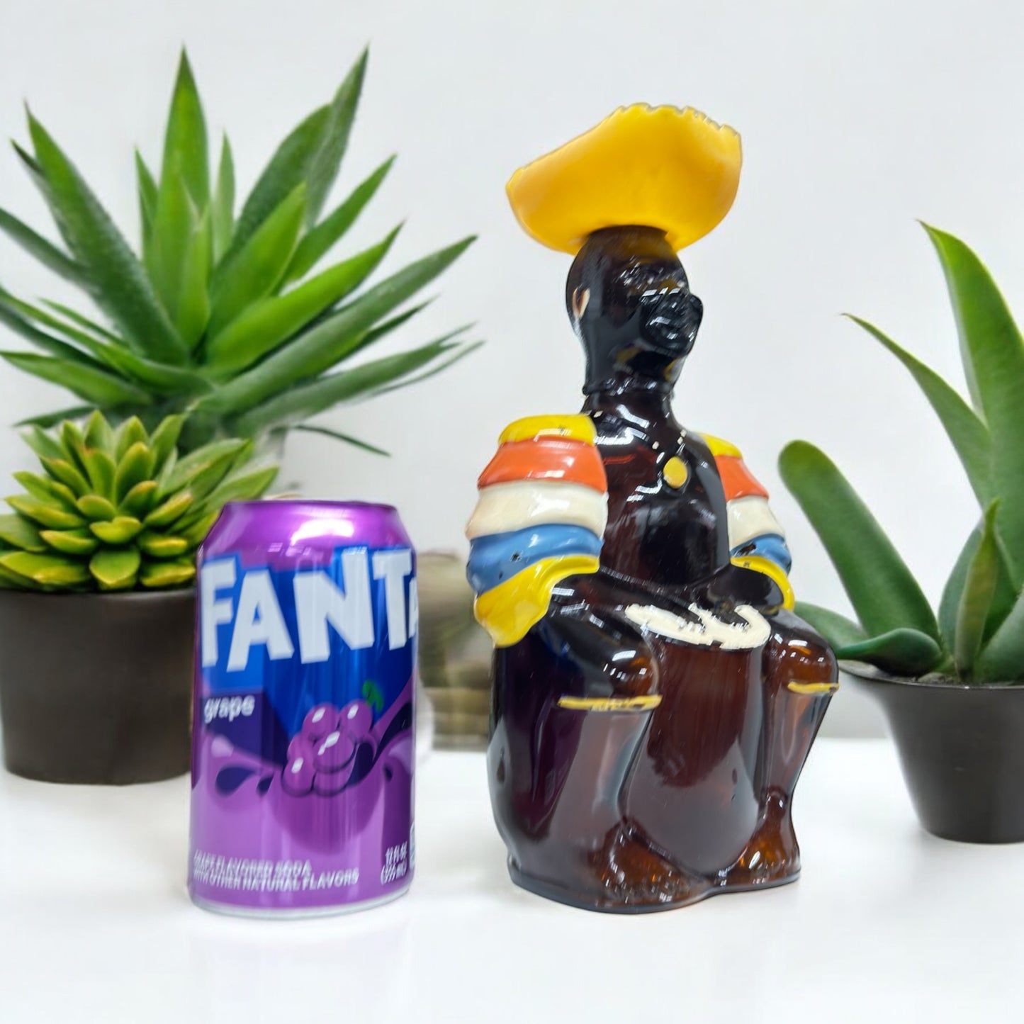 Vintage Rum Bottle
