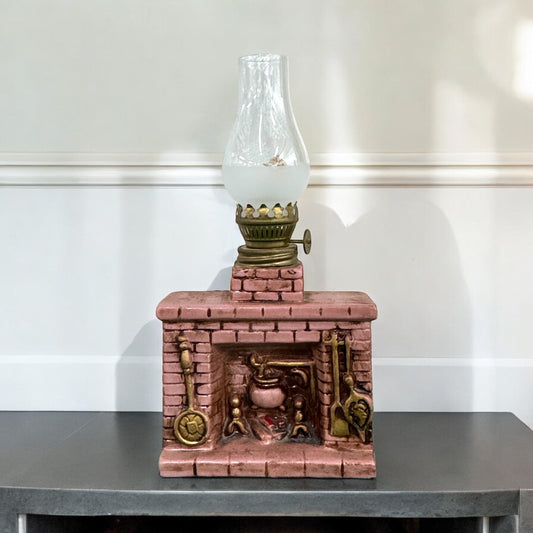 Japanese Novelty Fireplace Lamp