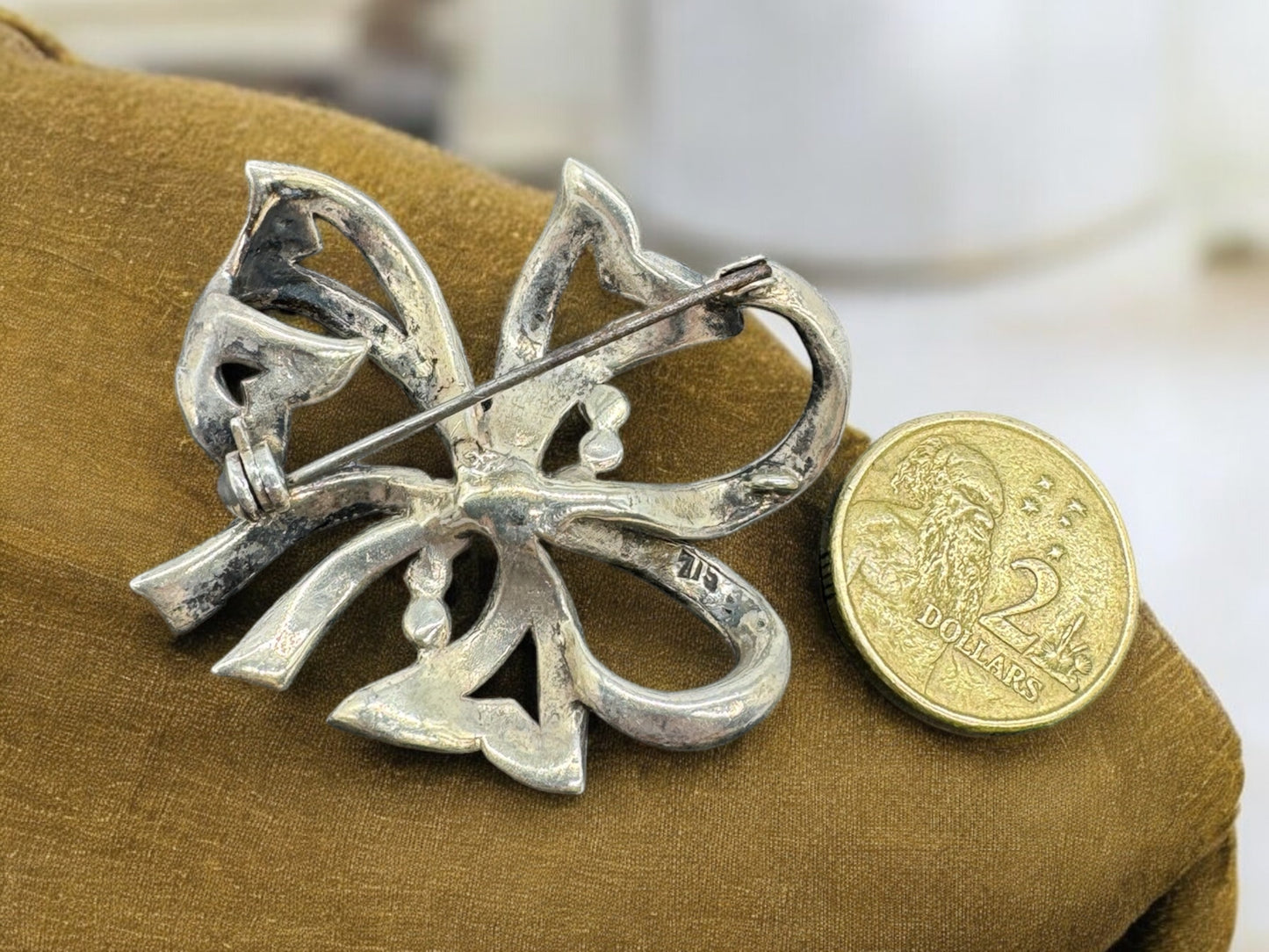 1930s Silver Brooch