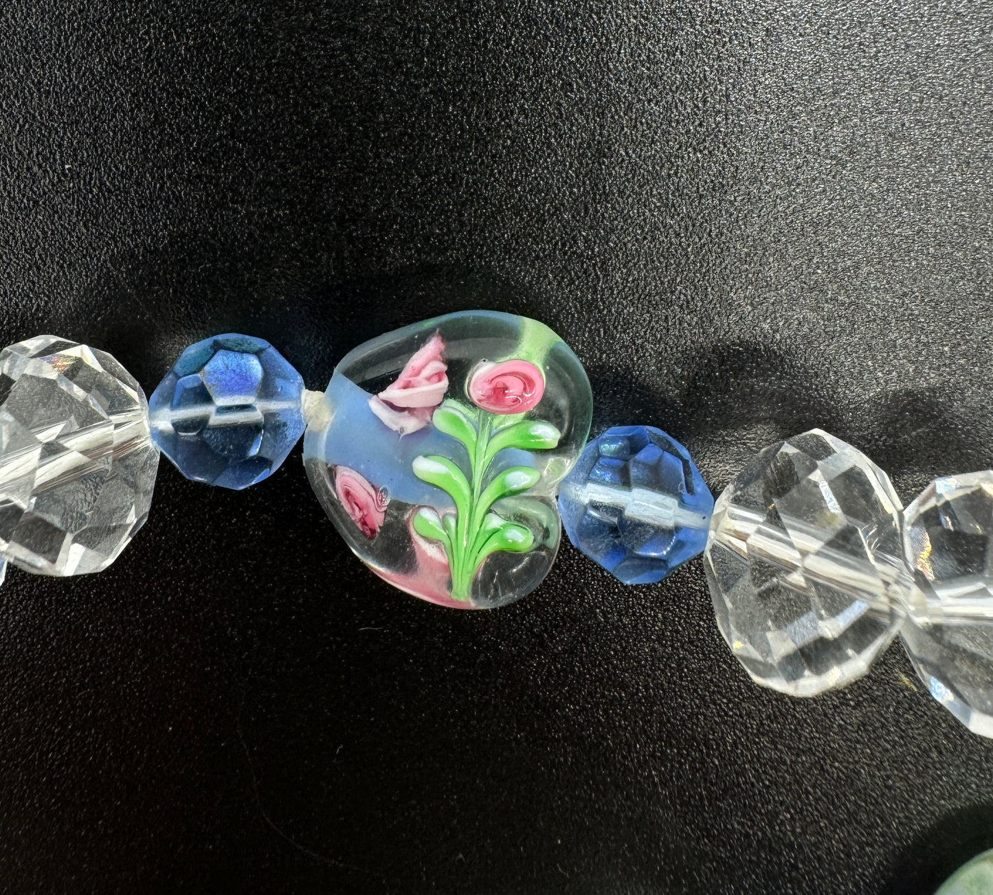 Floral Crystal Beads