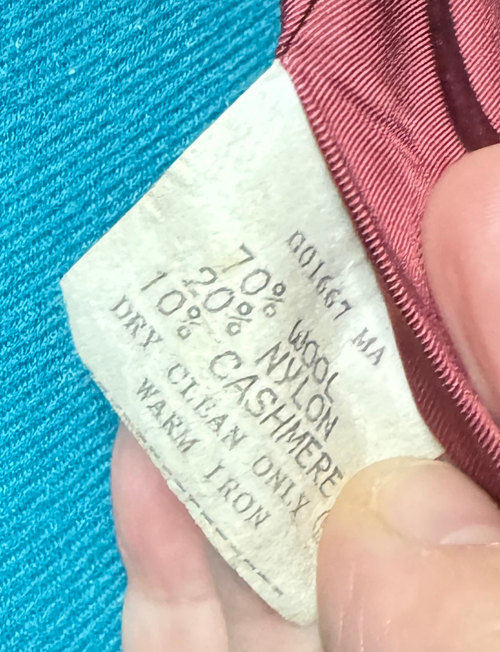 Laura Ashley Cherry Red Wool Coat