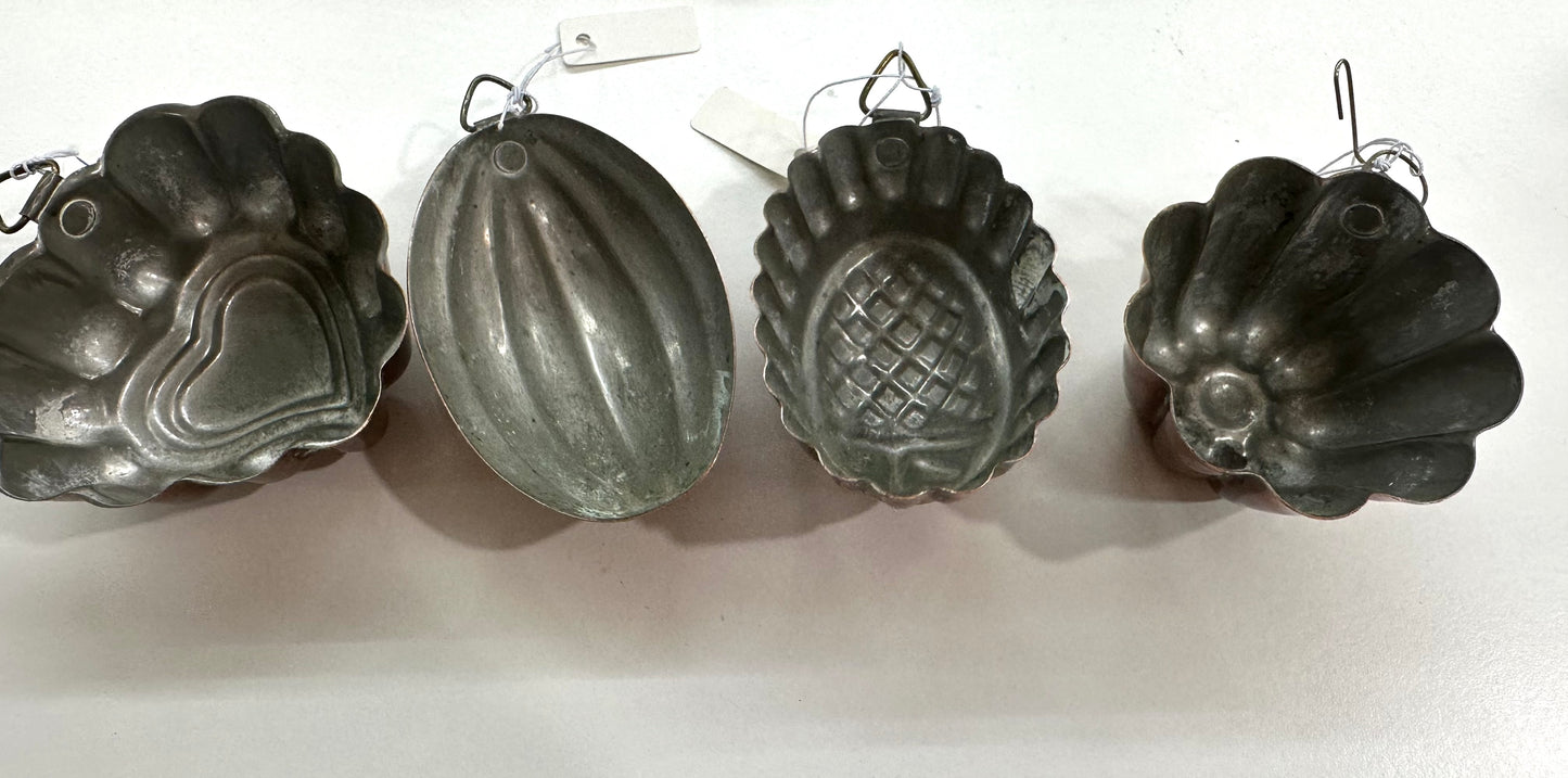 Copper Jelly Moulds , Choose your favourite one