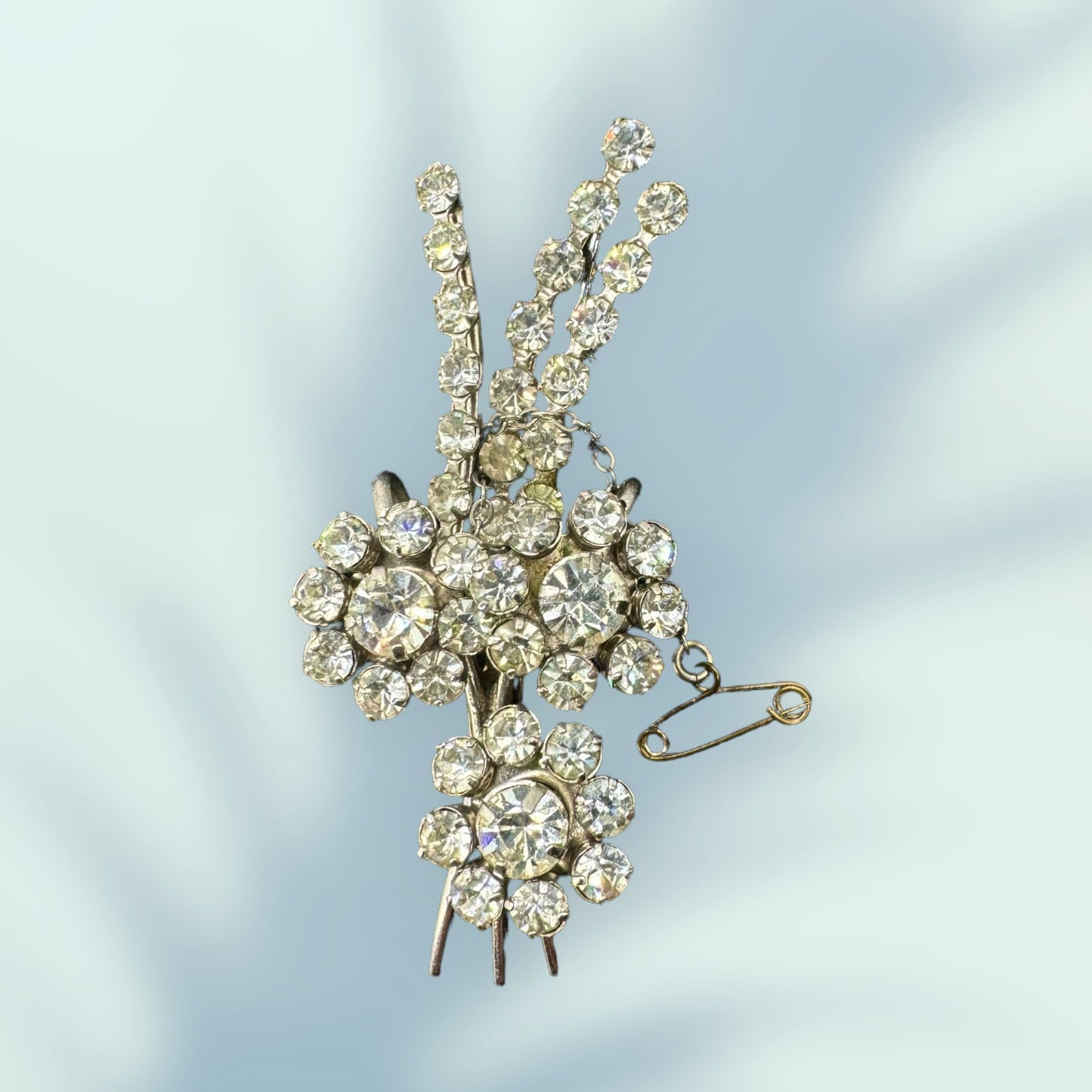 1930s Rhinestone Brooch