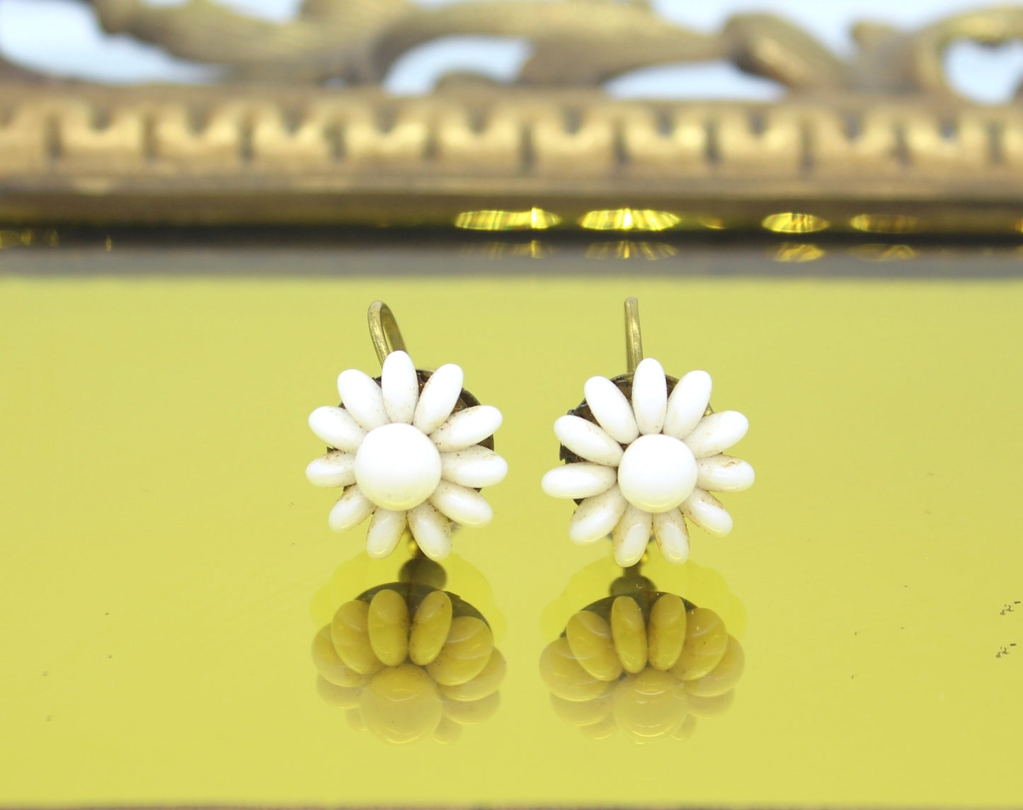 White Earrings