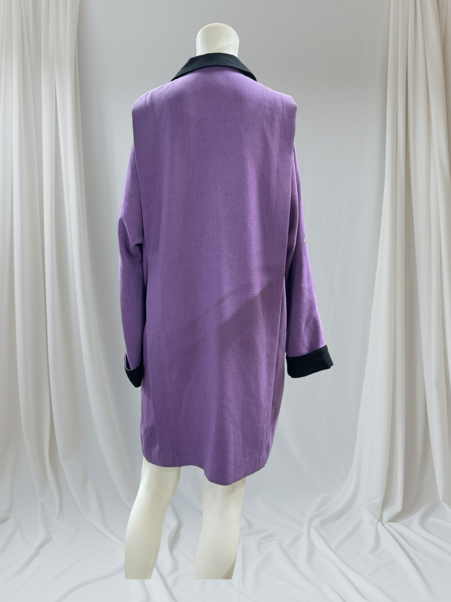 Purple 80's dress Delana Label