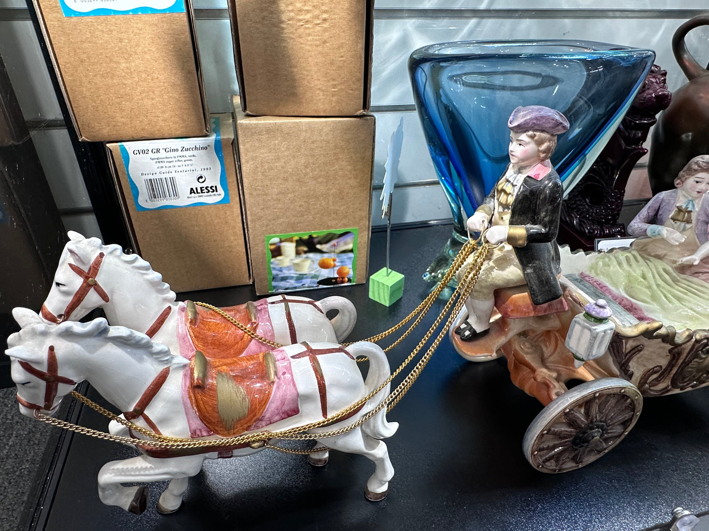 Japan Horse & Cart Music Box