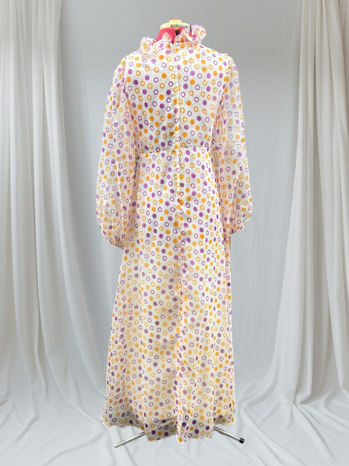 Habe late 1970s Hostess Dress , Medium