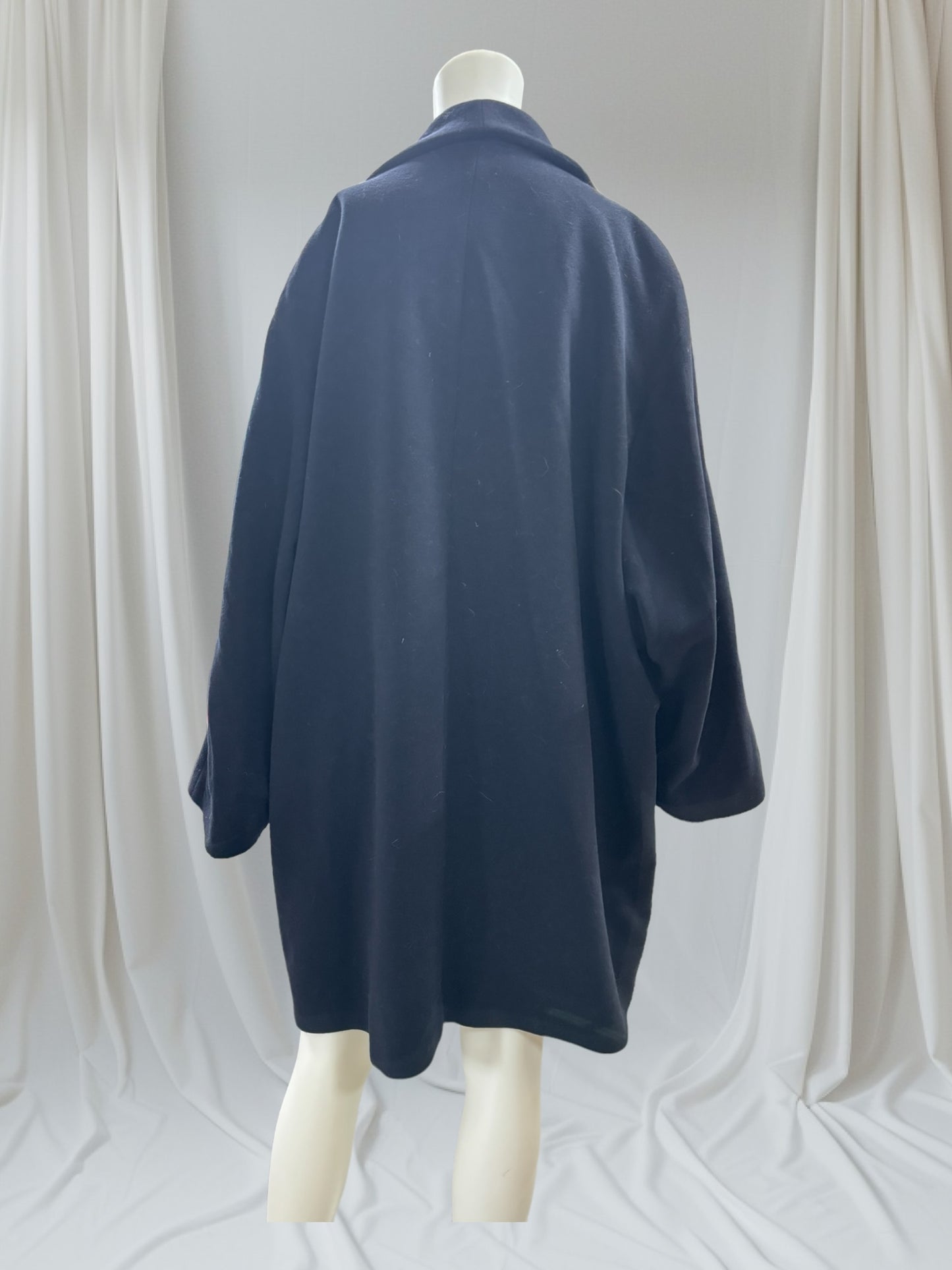 Vintage 1960s Wool Overcoat