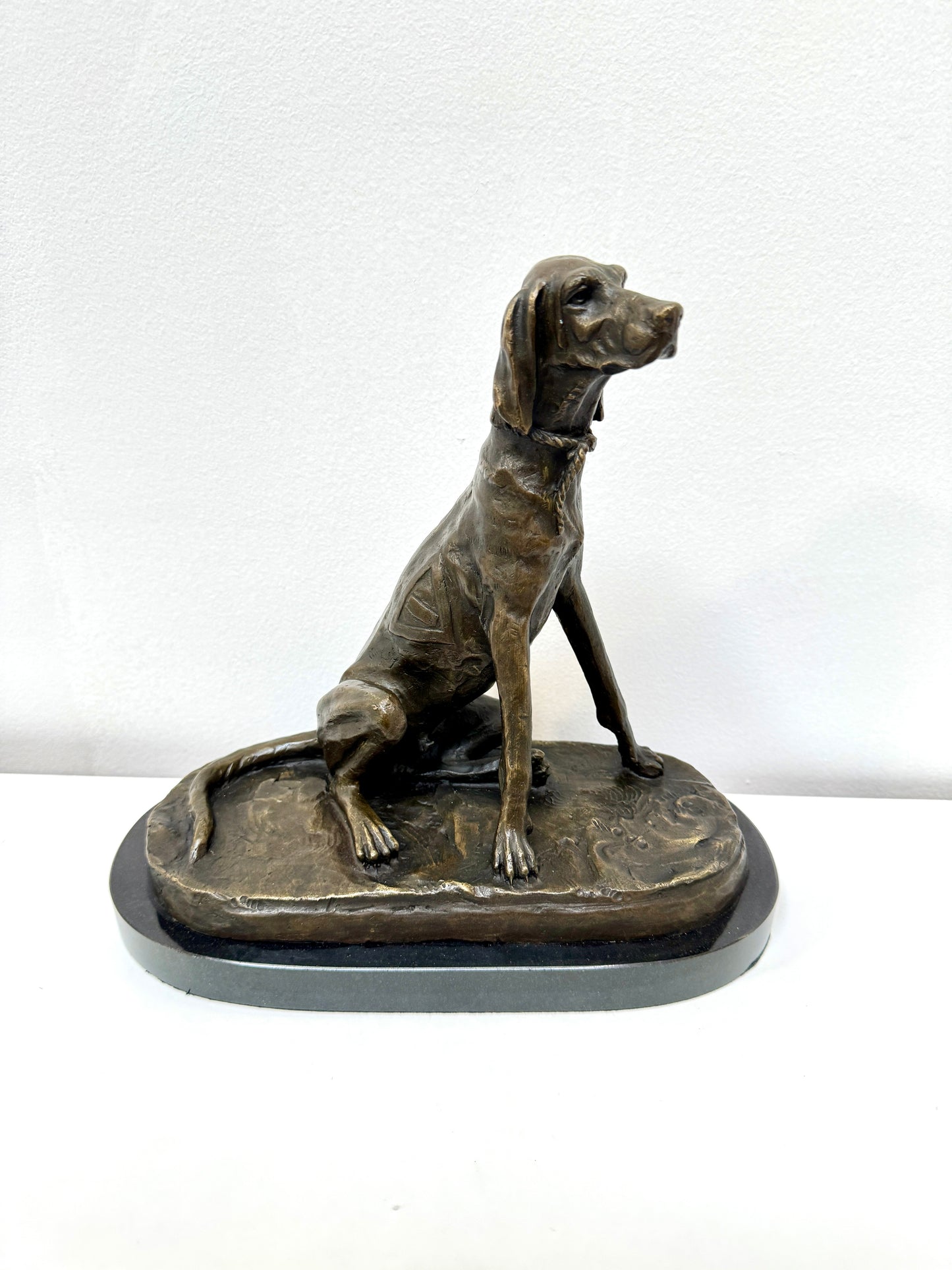 The Setter, Bronze Sculpture