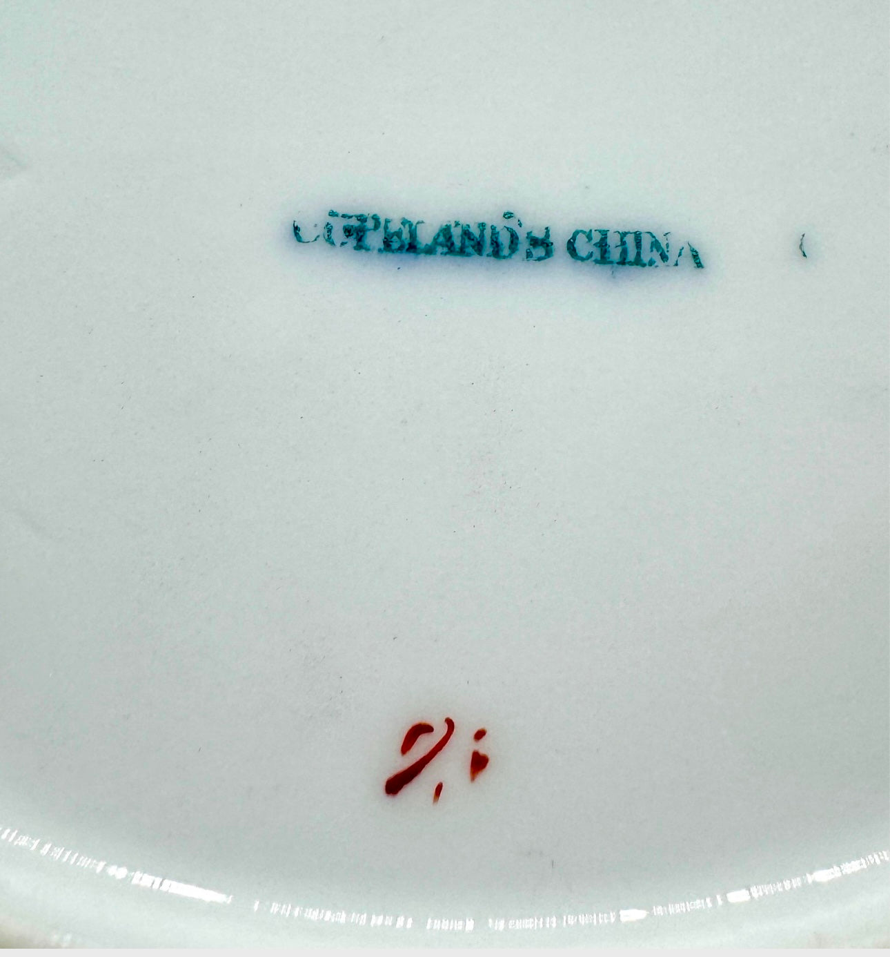 Rare 19th Copeland Spode Trio , Hand Painted