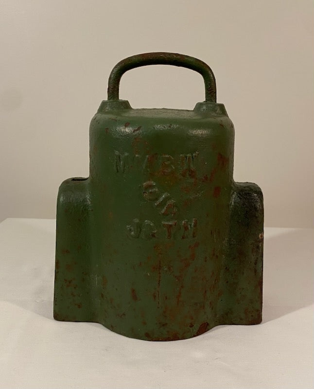 Green Water Meter Cover / Doorstop
