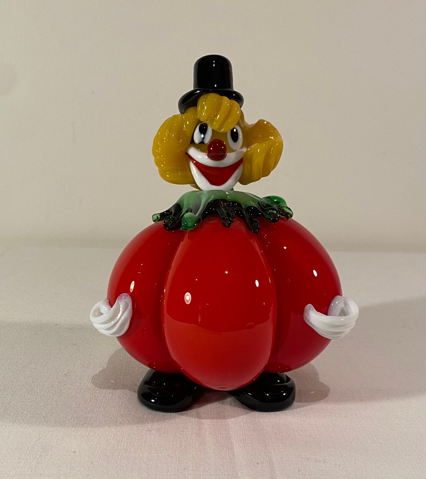 Murano Red Tomato Clown