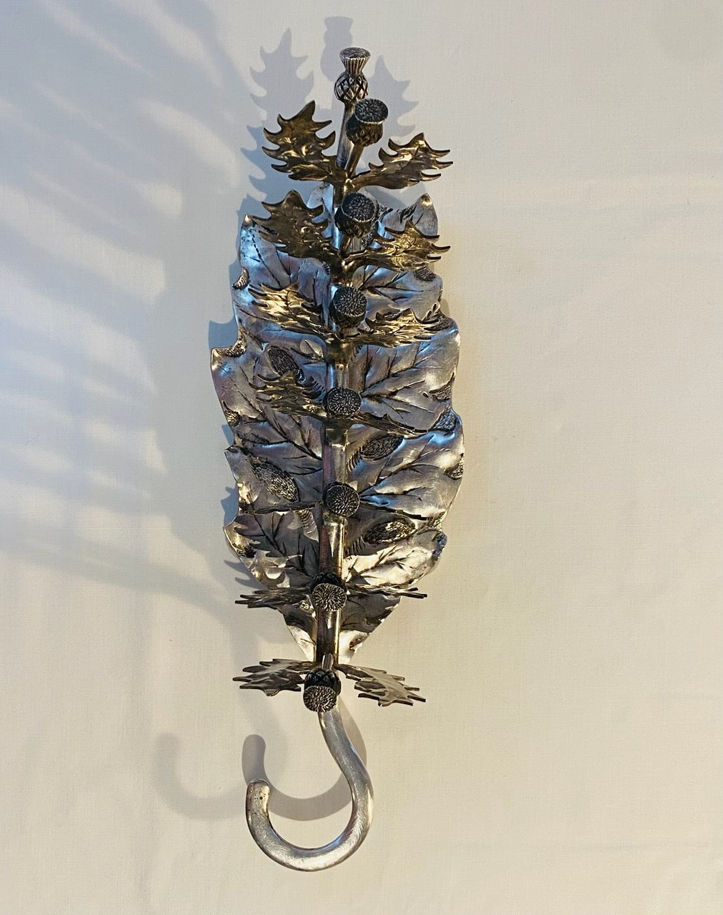 Antique Stewart Dawson & Co EPNS Scotch Thistle Toast Rack