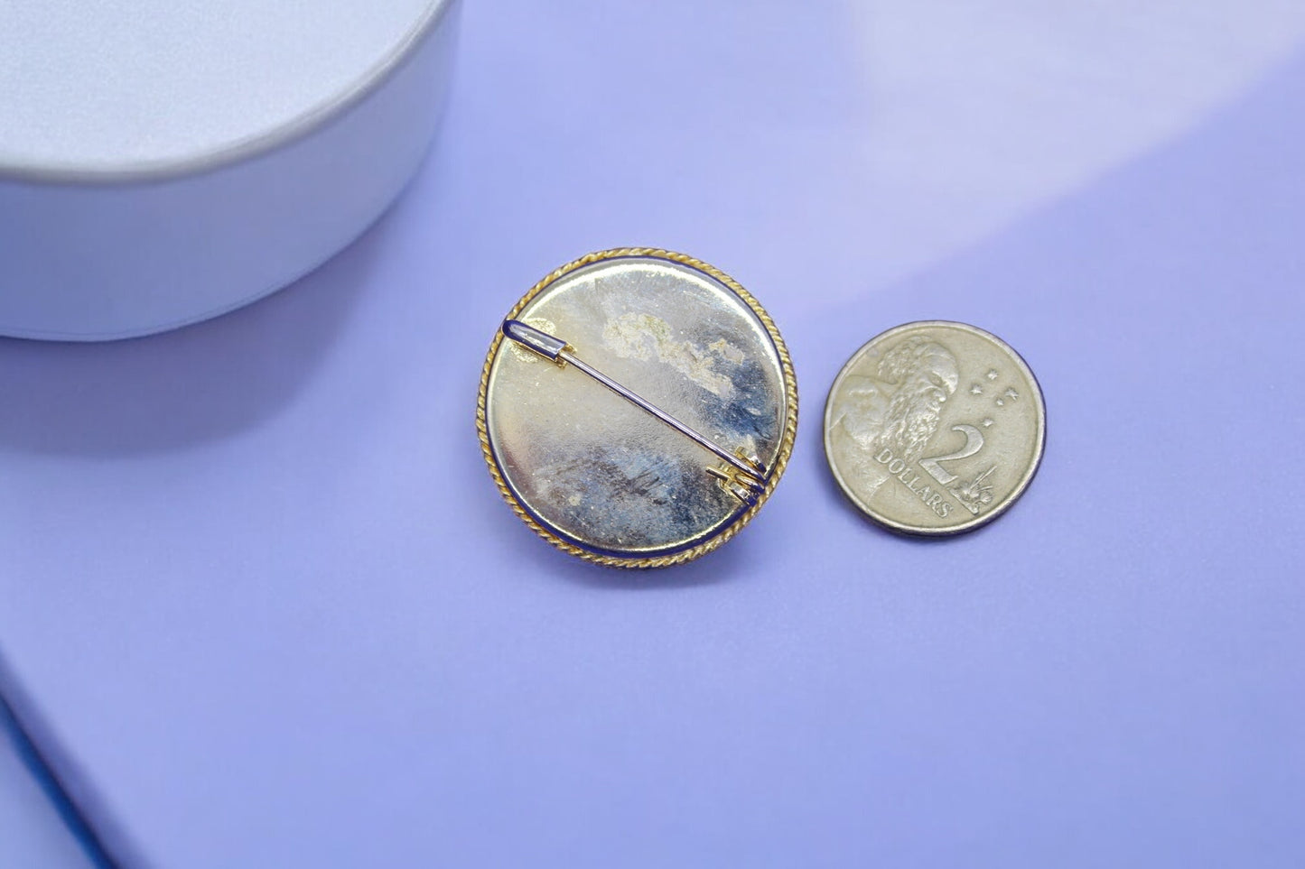1960s Micro Mosaic Brooch