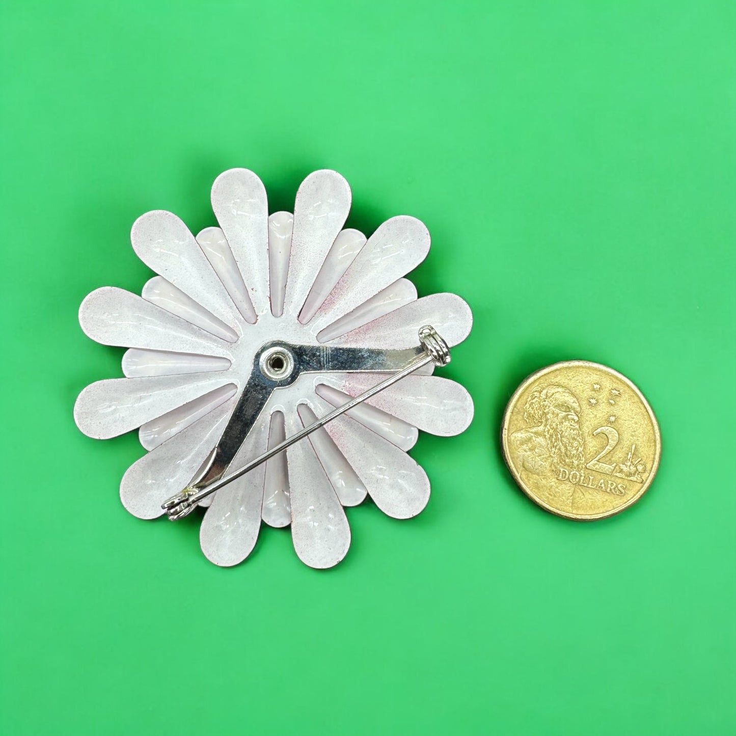 1960s French Flower Power Brooch