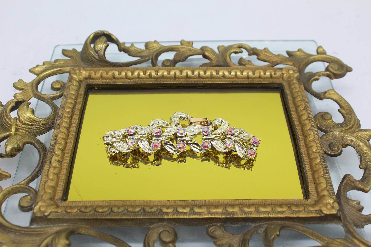 Aurora Bodealis Rhinestone Bracelet