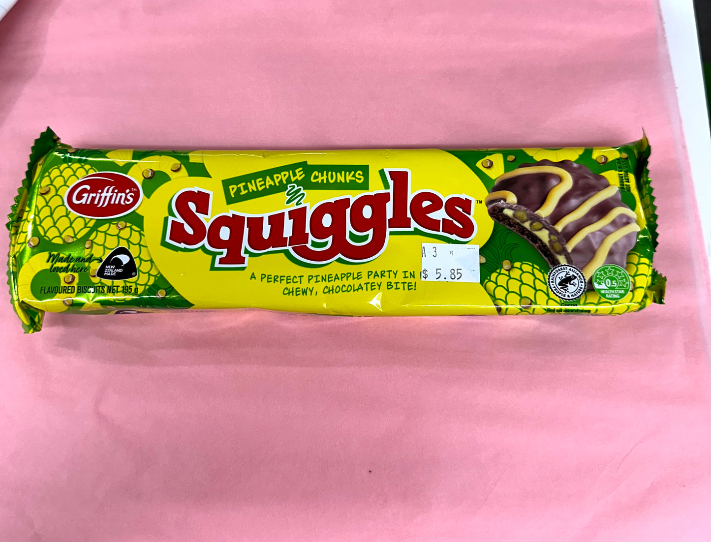 Griffin’s Squiggles Pineapple Chunks