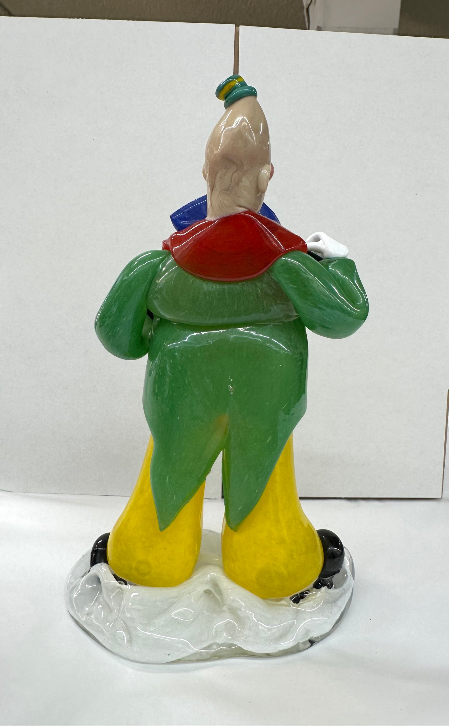 Czech Accordion Playing Clown