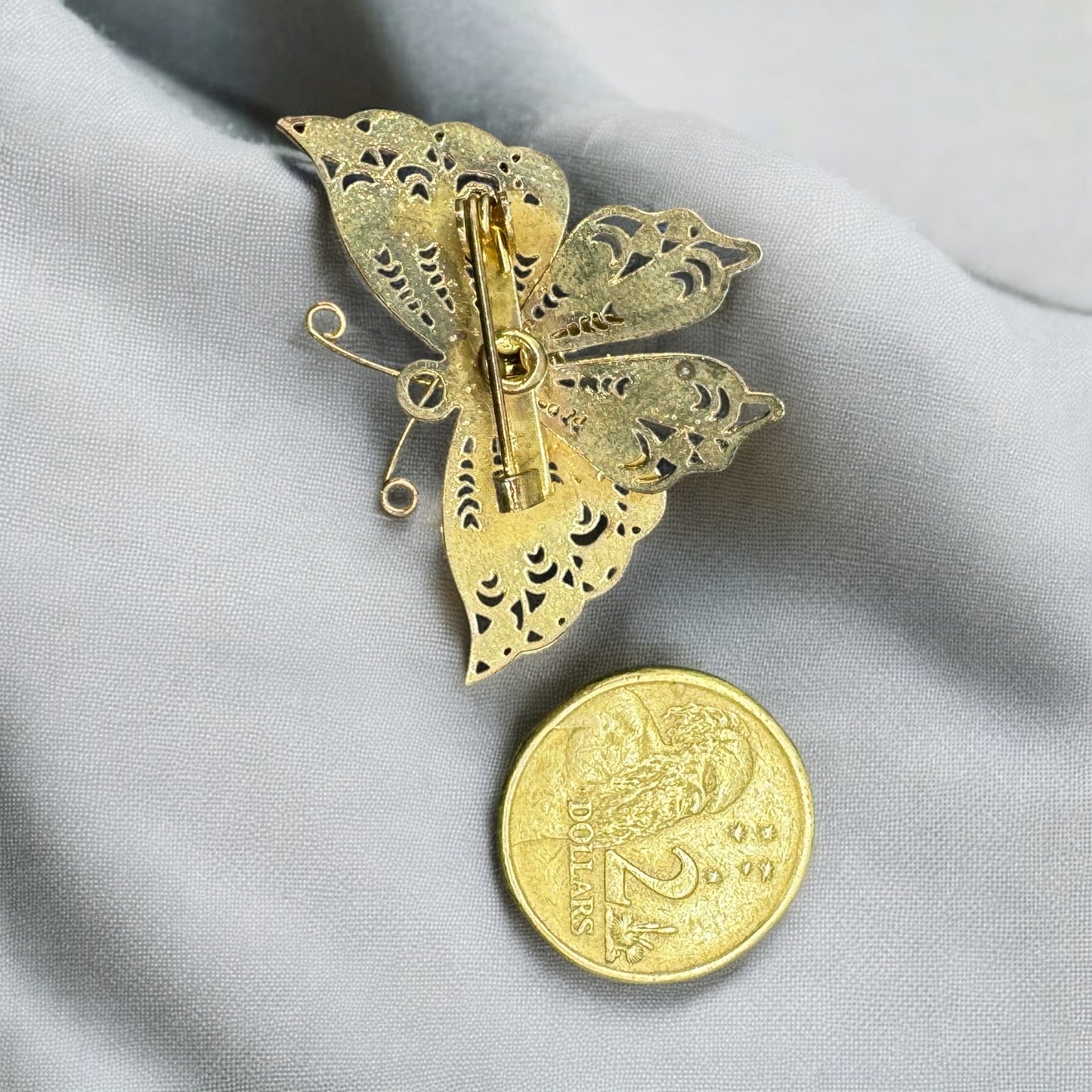 Enamel c1960s Butterfly Brooch
